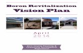 Boron Revitalization Vision Plan - Kern County, CA · Boron Revitalization Vision Plan April 2014 Prepared by PMC in partnership with 2nd District Supervisor Zack Scrivner and Kern