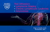 Test Utilization: • Lymphoma Staging • Chronic Lymphocytic ... · ©2014 MFMER | slide-3 Test Utilization: • Lymphoma Staging Bone Marrow Evaluation • Flow Cytometry • Cytogenetics