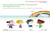 Functional Skills Support Programme · Key to references This booklet contains three contexts that highlight opportunities for pupils to develop and apply functional skills (FS),