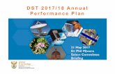 DST 2017/18 Annual Performance Plan - Amazon Web Servicespmg-assets.s3-website-eu-west-1.amazonaws.com/170531dst.pdf · DST 2017/18 Annual Performance Plan 31 May 2017 Dr Phil Mjwara