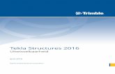 Tekla Structures 2016 · Tekla Structures 2016 Uitwisselbaarheid april 2016 ©2016 Trimble Solutions Corporation