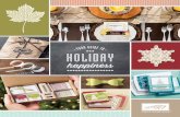 Thankful (p. 18) - dostamping.typepad.com Holiday Catalog.pdf · Twenty-five years ago, Shelli Gardner started Stampin’ Up! “What an amazing adventure it’s been,” she shares.