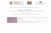 DRAFT REPORT - ru.ac.za · Rhodes University BANKSETA M&E Chair Research Chair DRAFT REPORT A Monitoring and Evaluation Framework for the Mandatory Grant 02 May 2019 Authors: Mike
