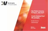 New Plastics Economy Pi Project: „Holy Grail“ · Standardization of watermark/tracer-based sorting. 7 Verstraete in mould labels Project Team members * 8 Verstraete in mould labels