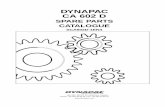 DYNAPAC CA 602 D - stephensonequipment.com · Spare Parts Catalogue We reserve the right to change specifications without notice. Printed in Sweden. Published catalogue issues valid