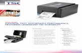 TE200 SERIES – Desktop Thermal Transfer Bar Code Printer ... file- Patient Identification - Pharmacy - Specimen Identification n Parcel Post - Shipping Labels - Receiving Labels