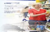 Tesco in the UK - assets.kpmg · 1. Important . notice . This report has been prepared by KPMG LLP (“KPMG”) solely for Tesco Stores Limited (“Tesco” or “Addressee”) in