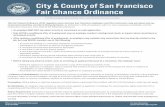 City & County of San Francisco Fair Chance OrdinanceFrancisco+Fair... · pagsasanay, pakikilahok sa mga programa ng paggamot ng alkohol o droga, mga sulat ng rekomendasyon; at edad
