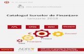 Catalogul Surselor de Finanțare - Ianuarie 2018adrnordest.ro/user/file/news/18/catalog_surse_finantare_nr_12.pdf · științifică pe plan internațional al universităților și
