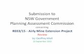 Submission to NSW Government Planning Assessment Commission · Key issues are being deliberately ignored . We are currently living in a “Fool’s Paradise”, ignoring critical