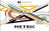 METRIC - aboveboardelectronics.com · Kanebridge Metric . Fasteners iL) (Re-printed from Kanebridge 2017 Source Book with new items featured on page 551 . ge Metric Fasteners 2017