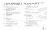 Screenings Programme Tallinn 2016 - be.poff.ee · 93 Wednesday, 16.11.2016 APOLLO KINO SOLARIS, CINEMA HALL 5 11.00 Inner City (Icheri Sheher, director Ilgar Safat)* 115 min, Azerbaijan,