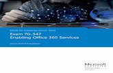 MCSE for Exchange Server 2016 Exam 70-347 Enabling Office ...alphaeducation.com/download/exam/70-347.pdf · MCSE for Exchange Server 2016 Exam 70-347 Enabling Office 365 Services