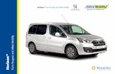 Horizon TM from Peugeot and Allied Mobility - s22344.pcdn.co · Our popular RS model cleverly combines full original Peugeot seating with the ability to create wheelchair space quickly