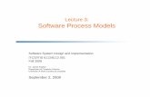Software Process Models - UNC Charlotte 2008...Software Process Models ¾Waterfall model ... • Unified process model Specialized models • Formal models • Component-based reuse
