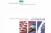 Fraunhofer ISE - Jahresbericht 2004 · links Oberflächentextur der multikristallinen Weltrekord-Solarzelle mit 20,3% Wirkungsgrad. Die Textur führt zu einer starken Verbesserung