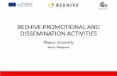 BEEHIVE PROMOTIONAL AND DISSEMINATION ACTIVITIESbeehive-erasmusplus.eu/wp-content/...activities-October-2018_Mapua.pdf · Students’ Competition on Entrepreneurial work/s •The