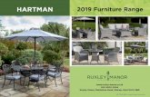 HARTMAN 2019 Furniture Range - ruxley-manor.co.uk · HARTMAN 2019 Furniture Range KIT FEATURED: Amalfi 6 Seat Round Set 020 8300 0084 Ruxley Manor, Maidstone Road, Sidcup, Kent DA14