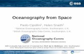 Oceanography From Space - ESA · Oceanography from Space Paolo Cipollini1, Helen Snaith2 1 National Oceanography Centre, Southampton, U.K. 2 British Oceanographic Data Centre, Southampton,