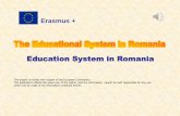 Education System in Romania - Ienachitaaceafne.ienachita.com/wp-content/uploads/2016/02/The-educational...Upper secondary education (upper cycle of Liceu) provides general and specialised
