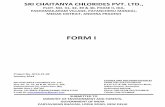 CHAITANYA CHLORIDES PVT. LTD., - environmentclearance.nic.inenvironmentclearance.nic.in/writereaddata/form-1/2014_4_21_Apr_2014... · sri chaitanya chlorides pvt. ltd., plot. no.