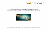 Molekulare Allergiediagnostik leaflet 2017-07 - fooke-labs.de · Allergenkomponenten sind Allergie‐auslösende Bestandteile in Allergenextrakten. Die Allergenkomponenten werden,