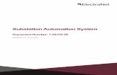 Substation Automation System - electranet.com.au · setting of Substation Automation system IEDs is defined within 1-09-AG-02 Protection and Control Setting Application Guide Security