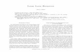 Loan Loss Reserves - Federal Reserve Bank of Richmond · Loan Loss Reserves John R. Walter “Landmark Lifts Re.wve, Takes $28 MiDion LIXS” “‘ PNC to Boost Loss Reserves By