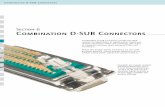 Section 6 Combination D-SUB Connectorsdisti-assets.s3.amazonaws.com/tlcelectronics/files/datasheets/18017.pdf · Combination D-SUB Connectors Combination D-SUB Connectors provide