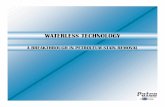 WATERLESS TECHNOLOGY - J. Racenstein Company · SOLUTIONS Waterless Technology has revolutionized the way which petroleum stains are removed from concrete surfaces. The advantages