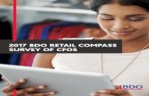 2017 BDO RETAIL COMPASS SURVEY OF CFOS€¦ · Total Store Sales Online Sales Better-than-expected holiday results and healthy economic indicators are driving optimism in the retail