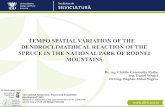 Dr. ing. Cătălin-Constantin Roibu ing. Daniel Wenţel Drd ... filePurpose: This article aims a quantification and comparative analysis of climate–tree relationship for spruce based