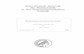 fur Mathematik¨ in den Naturwissenschaften Leipzig · Preface In these notes we give an introduction to mathematical statistical mechanics, basedonthesixlecturesgivenatthe Max Planckinstitute