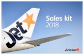 Sales kit Sales kit 2018 - learninghub.qantas.com · connected to Jetstar via API (select markets only). See more on Remuneration at the Travel Agent Information Centre at Jetstar