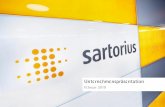 Februar 2019 - sartorius.com · Agenda 01 Sartorius in Kürze 03 Lab Products & Services 02 Bioprocess Solutions 04 Sartorius 2020 und 2025