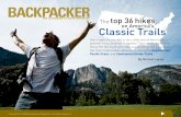 The top 36 hikes on America’s Classic Trails · BACKPACKER : Classic Trails View Index Print Exit 2 Passing through six North American ecozones on its 2,650-mile journey from the