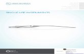 SINGLE USE INSTRUMENTS - Aequitas-Medical Brochure SUS.pdf · suctions cannulas needles metal instruments pulse lavage suction irrigation single use instruments
