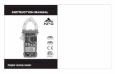 MANUAL DE INSTRUCCIONES INSTRUCTION MANUALkps-soluciones.es/wp-content/uploads/2018/07/KPS-PA720-manual-esp-eng.pdf · 1.2.11 No utilice la pinza en entornos con gas explosivo, vapor
