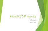 Kamailio® SIP security - skalatan.de fileAbout me Henning Westerholt With Kamailio project since 2007 Core developer of the Kamailio® project, member of management board Core, database