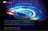 Management level examination blueprint of Finance/1901-9263... · Arriving at the blueprint As automation and digital platforms take over and reshape some of the core finance functions,