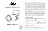 PAR ZP100 3K - adjmedia.s3-website-eu-west-1.amazonaws.comadjmedia.s3-website-eu-west-1.amazonaws.com/manuals/PAR ZP100 3K_ENG.… · ized modification to this unit. Par ZP100 3K