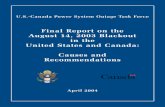 Final Report on the August 14, 2003 Blackout in the United ... · U.S.-Canada Power System Outage Task Force Final Report on the August 14, 2003 Blackout in the United States and