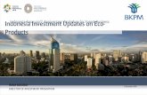 Indonesia Investment Updates on Eco- Indonesia-Japan 60 ... · The Investment Coordinating Board of the Republic of Indonesia 3 Safe Stable Reformist Rank Country Index Score 1 Singapore