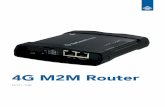 4G M2M Router - netcomm.com · GPS (NTC-140-02 only) • Ping monitor watchdog (Reset connection on repeated Embedded GPS receiver (1575.42 MHz) • SMA Connector for external passive
