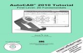 AutoCAD 2010 Tutorial - static.sdcpublications.com · AutoCAD Certified Associate Examination Objectives Coverage This table shows the pages on which the objectives of the Certified