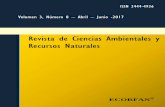 Revista de Ciencias Ambientales y Recursos Naturales · Artículo Revista de Ciencias Ambientales y Recursos Naturales Junio 2017 Vol.3 No.8 1-7 Aplicación de lodos residuales industriales