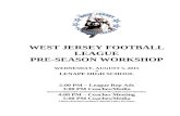 West Jersey Football league  · Web viewThe fundamental philosophy of the West Jersey Football League is establish a competitive environment and equitable competition on the football