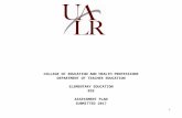 Program Report for the - ualr.edu€¦  · Web view3.5 Communication to foster collaboration—Candidates use their knowledge and understanding of effective verbal, nonverbal, and