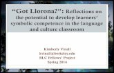 symbolic competence in the language and culture classroomblc.berkeley.edu/images/uploads/laLlorona.pdf · “Got Llorona?”: Reflections on the potential to develop learners’ symbolic