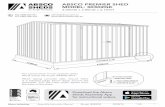 AS PI SD D: 30302 - Garden Sheds, Aviaries, Carports, Garagesabscosheds.com.au/pdf/Instructions/30302GK_(J).pdf · Absco Industries Assembl Instruction Manual AS PI SD D: 30302 3.00mW
